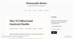Desktop Screenshot of photographicrhodes.com